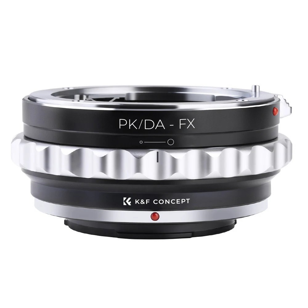 K & F Concept Anello Di Controllo Dell'Apertura Dell'Adattatore Per Montaggio Su Obiettivo Pentax K/M/A/Fa/Da Per Fujifilm Fuji X Fx Xt2 Xt20 Xe3 X-A3