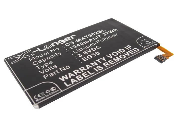 Batteria 1940Mah Snn5916A Eg30 Per Motorola Droid Razr M 4G Lte Droid Razr M
