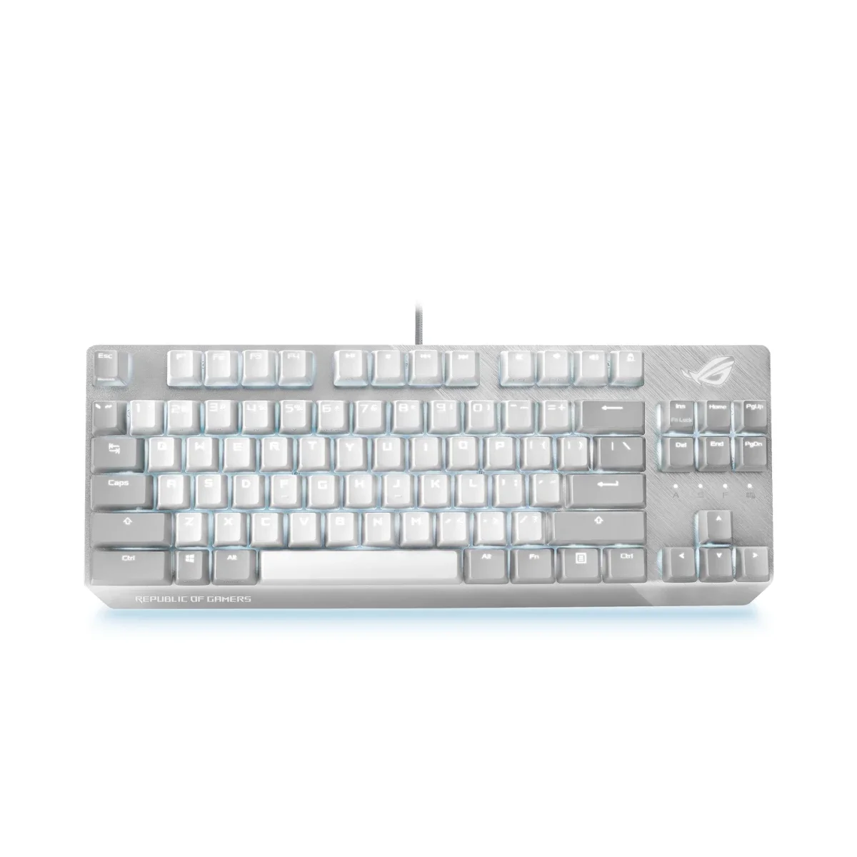 Asus Rog Strix Scope Nx Tkl Moonlight White Wired Mechanical Rgb Game Keyboard Interruttori Meccanici Nx