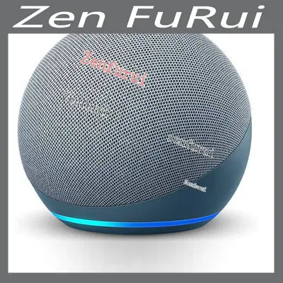 Smart Appliance Echo Dot (4 ° Generazione) Orologio Alexa Smart Speaker Smart Home