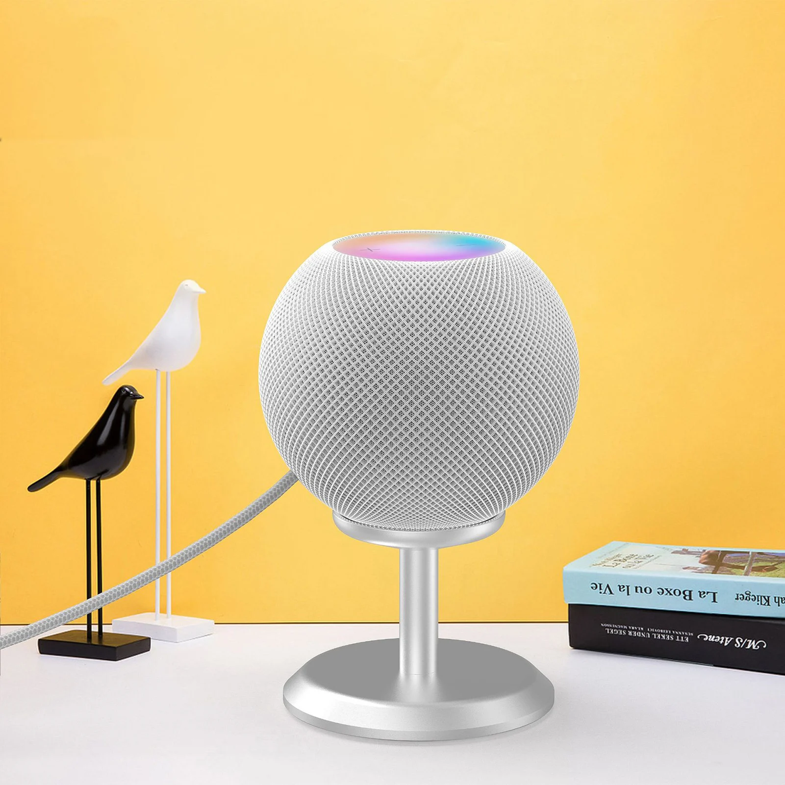 Supporto Per Montaggio A Parete Per Homepod Mini Alexa Echo Dot 4Th 3Rd Gen Smart Speaker Outlet Holder Staffa Salvaspazio