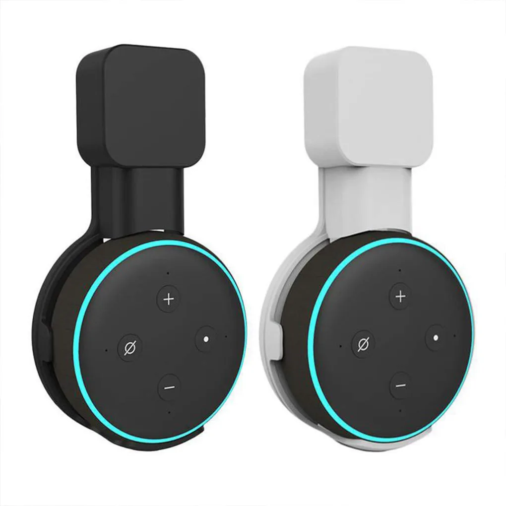 Supporto Da Parete Per Amazon Echo Dot Supporto Da Tavolo Di Terza Generazione Per Alexa Echo Dot 3 Smart Speaker Con Gestione Dei Cavi Senza Viti