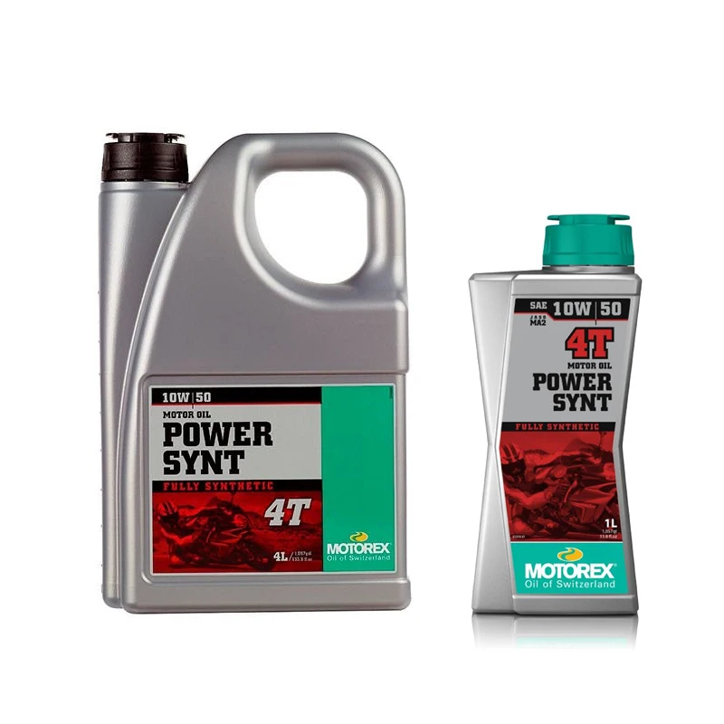 Moto Rex Mt061I004T-Oil Moto R Power Synt 4T 10W50 Moto 1L 4L Moto Rcycle