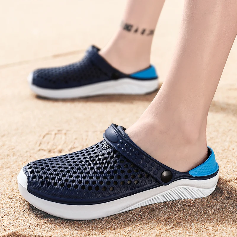 Sandali Da Spiaggia Moda Unisex Suola Spessa Pantofola Sandali Antiscivolo Impermeabili Infradito Per Donna Uomo Zapatos Hombre Zapatos