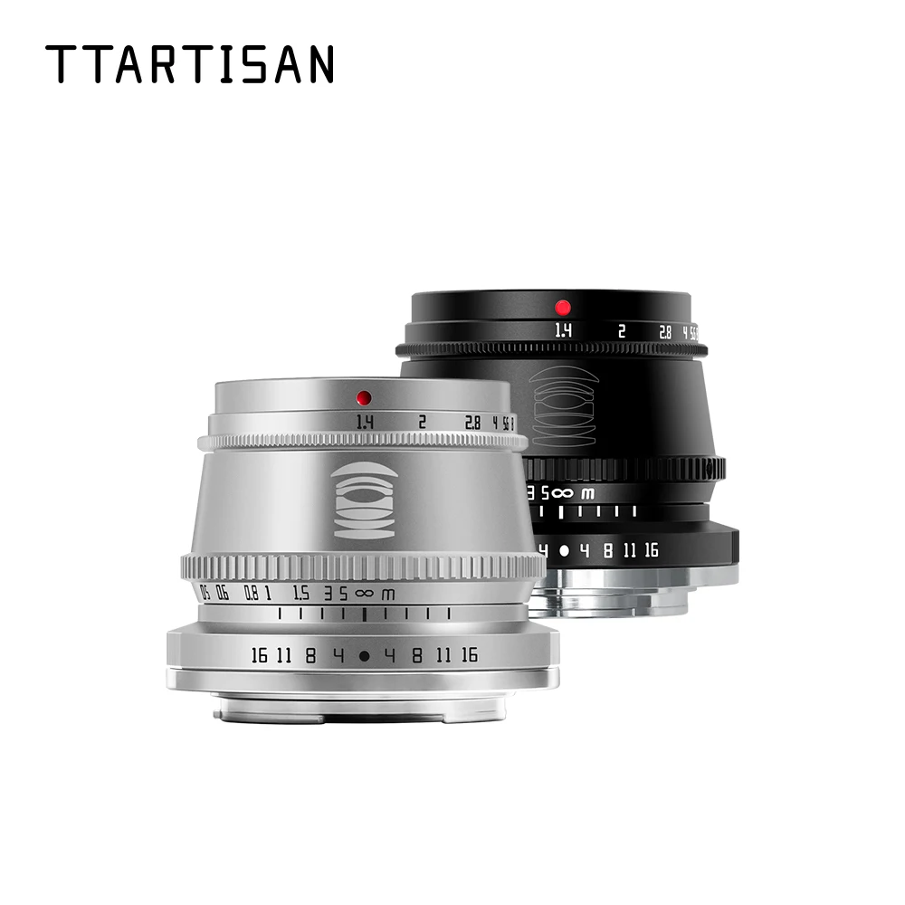 Ttartisan 35Mm F1.4 Aps-C Prime Lens Per Sony E Mount Fujifilm Xf Canon M Leica L Nikon Z Panasonic Olympus M43 Obiettivo Della Fotocamera