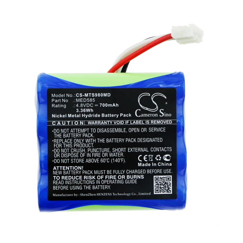 Batteria Medica Per Microtac Med585 Infinity Sa9800 Thoughtech Mi1027 U-Control Infiniti Encoders Myotrac Infiniti