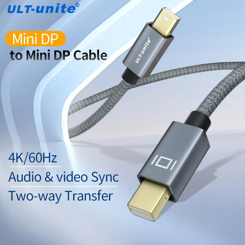 2M Mini Dp Cable 4 K60Hz Mini Display Port Cord 6.6Ft Per Imac Laptop Monitor Microsoft Surface Thinkpad