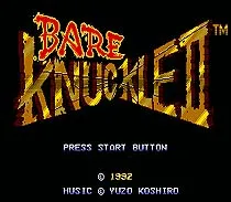 Scheda Di Gioco Bare Knuckle Ii 16Bit Md Per Console Sega Megadrive Genesis A 16 Bit