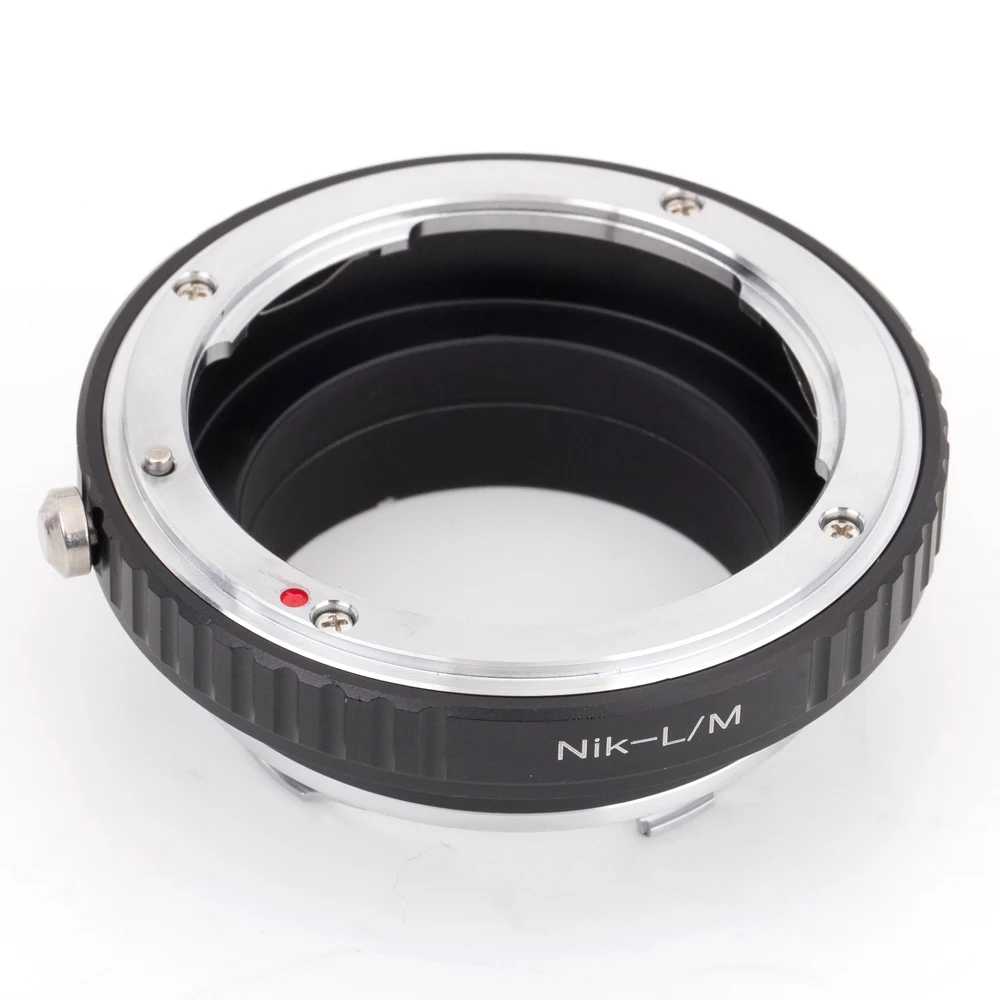 Anello Adattatore Per Obiettivo Pixco Per Nikon F A Leica M Fotocamera M9 M-P M3 M5 M7 M8 M2 M4 M4-2 M6 M Tipo 262 Monochrom Tipo 246