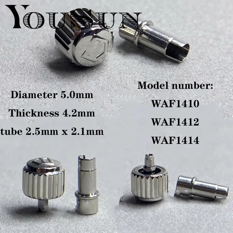 Per Tag Heuer Aquaracer Series Waf1410/Waf1412/Waf1414 Accessori Per Corone Di Orologi
