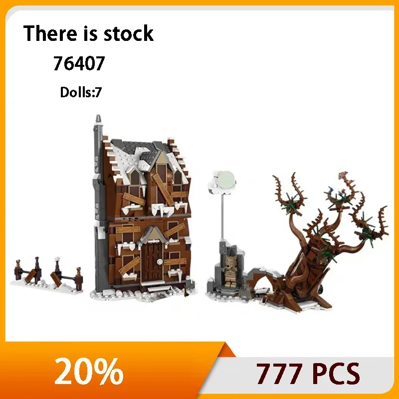 2022 Nuovo 76407 Building Blocks Shrineking Capanna Whumping Willow Model Magic Film Mattoni Assemblati Fai Da Te Giocattoli Per Bambini Regali