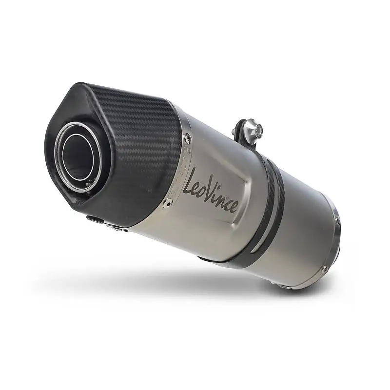 Silenzioso Moto Originale Leovince Sbk Lv Un Evo Yamaha Fz6-S 600 Cioè/Fazer In Acciaio Inox. Moto Tubo Di Scarico