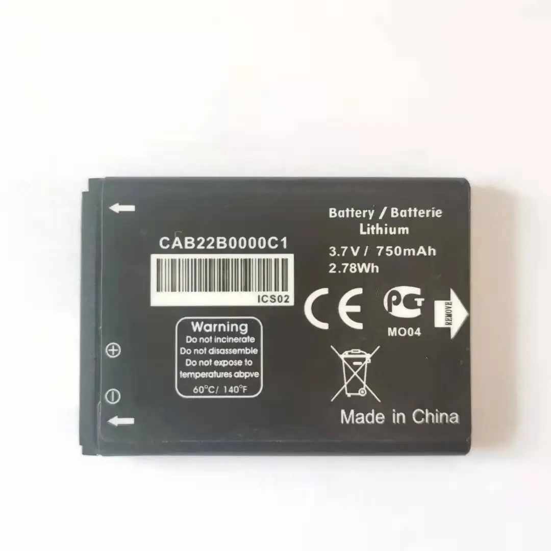 Nuovo Cab0400000C1 Tli004Ab Cab22B0000C1 Cab30M0000C2 Batteria Per Alcatel Ot708 Ot-708 Ot-2010 Ot-2010D Ot-2010X Ot-356 Ot-665X