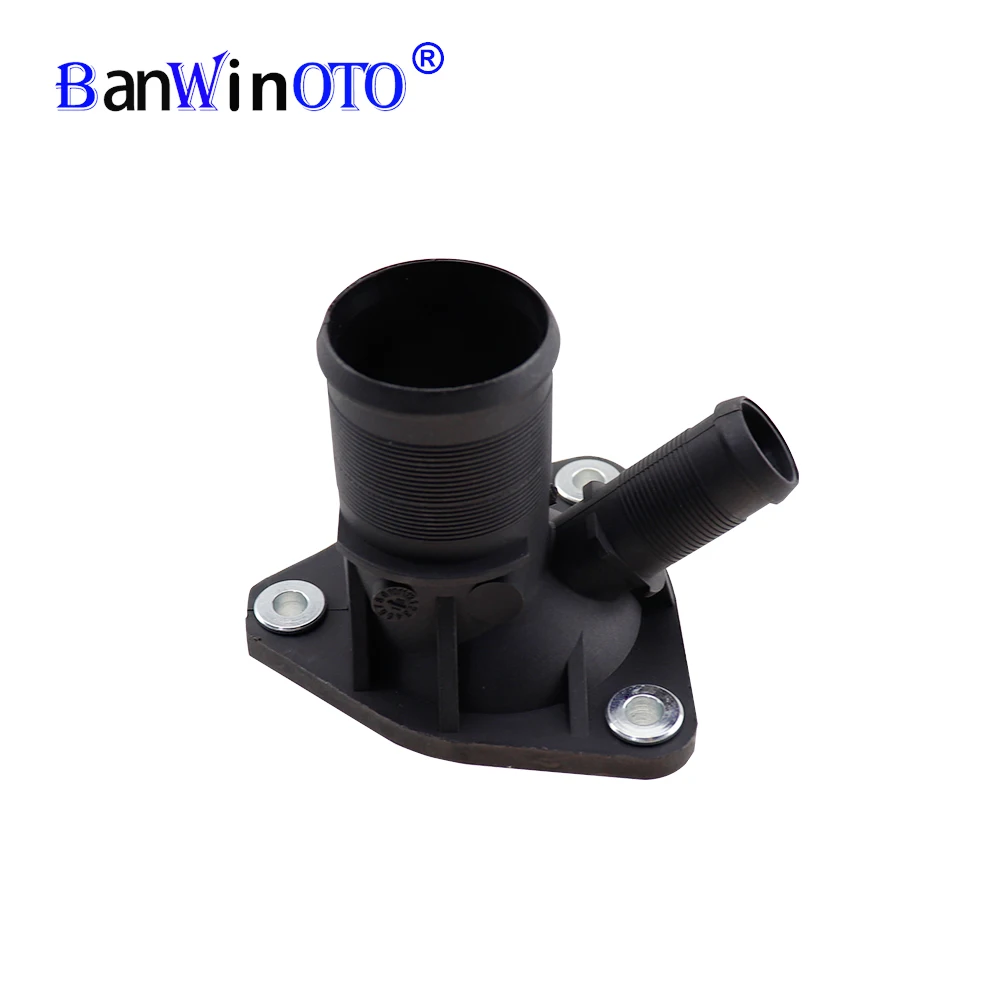 1336C9 Car Thermostat Housing Radiator Coolant Water Flange Pipe Outlet Fit For Peugeot 306 405 406 806 Citroen Fiat 9618664180