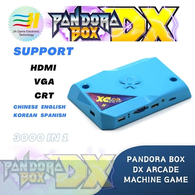 Pandora Box Dx Arcade Machine Game3000 In 1 Versione Arcade 3D Jamma Supporto Per Scheda Madre Crt Vga Hdmi Output Arcade Board