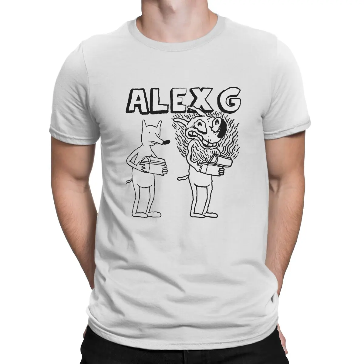 Alex G Man Tshirt Pandora'S Box Individualità T Shirt Felpe Originali Hipster