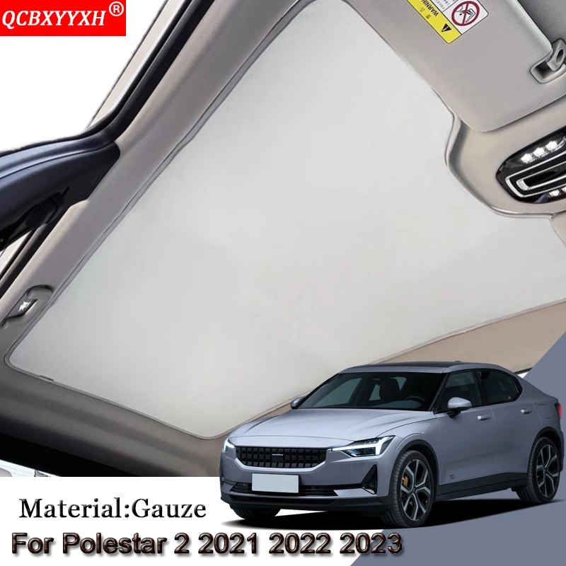 Parasole Per Auto Tetto Apribile Lucernario Tenda Ombreggiatura Rete Protezione Del Tetto In Vetro Accessori Per Copertura Solare Per Polestar 2 2021 