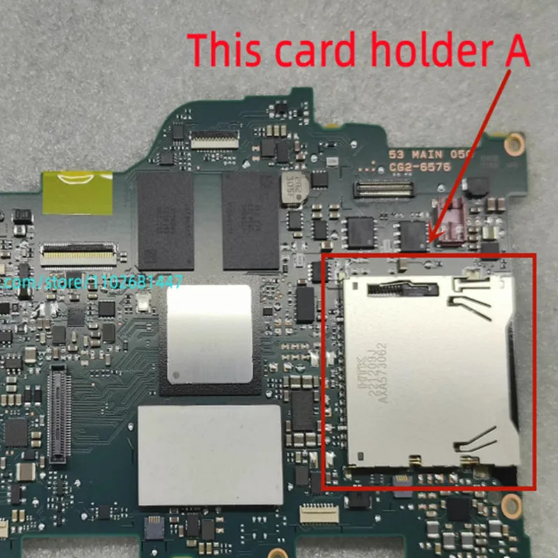Nuovo Per Fuji Fujifilm X-T3 Xt3 Sd Memory Card Reader Slot Holder Riparazione Della Fotocamera Pezzo Di Ricambio Di Ricambio