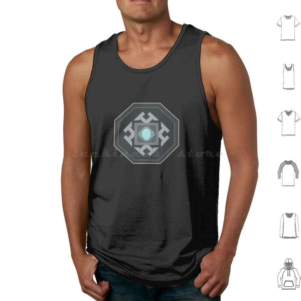 Erebor Symbol Canotte Gilet Senza Maniche Erebor Tolkien Arkenstone Nano Erebor Symbol Thorin Silmarillion Gimli Solely