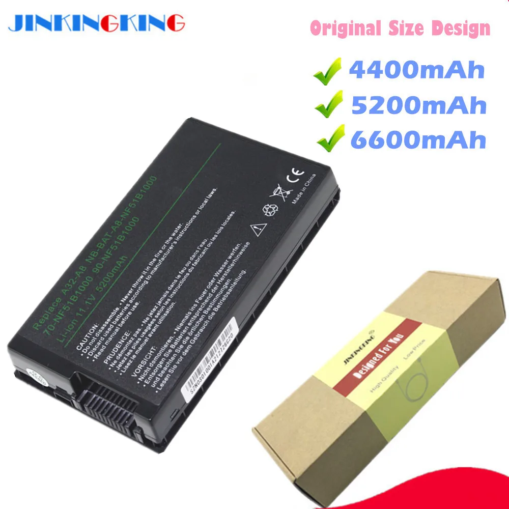 4400Mah 6 Celle Batteria Per Asus A32-A8 A72Dy A8Z F8 F8S A8A F8Sa Z99J A8E A8F A8Fm F8V A8H A8H X80 X80H A8Jv X80L A8M X80N
