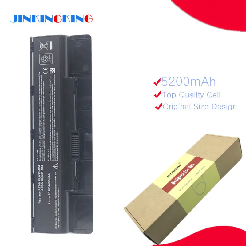 A32-N56 Batteria Del Computer Portatile Per Asus B53V B53A F45A F45U R500N R500Vd F55 N56D N56Dy N56J N56Jk N56Vm N56Vv N56Vz N56Vb