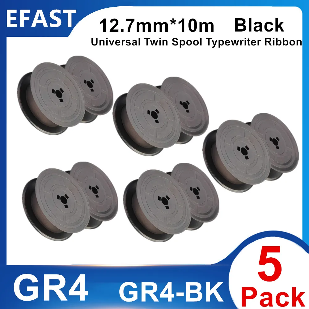 Sostituzione 1 ~ 5Pk Olivetti A730, A770,Studio 42, Studio 44, 45, 46,Tekne 3, Nastro Per Macchina Da Scrivere Di San Valentino Nero E Rosso, Bobina D
