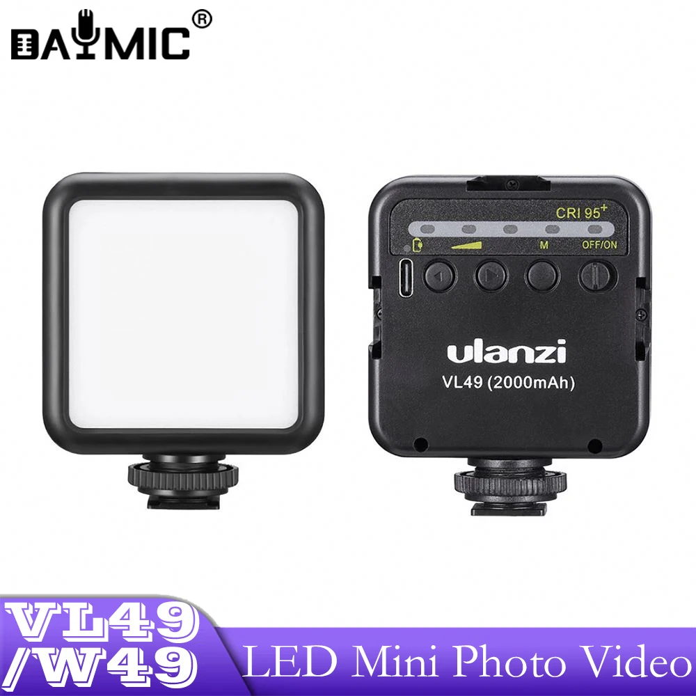 All'Ingrosso Ulanzi Vl49 Led 6W Mini Illuminazione Video Fotografica