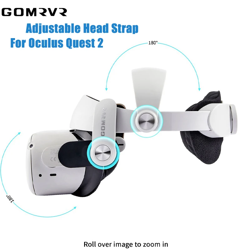 Cinturino Per La Testa Gomrvr Per Oculus Quest 2 Halo Strap Regolabile Confortevole Oculus Quest 2 Cinturino Per La Testa Per Accessori Oculus Quest2