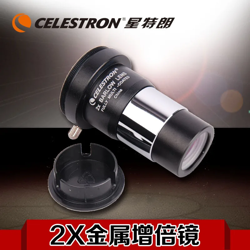 Celestron Barlow Oculaire 2X Barlow Lentille Oculaire 1.25 Pouces Inscaner La Lentille 2X Barlow Entre L'Oculaire Non Monoculaire