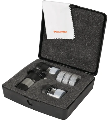 Il Kit Di Accessori Celestron Astromaster Include 2X Lenti Barlow 6 Mm Plost 15 Mm Oculare (# 25 # 80A Filtro Moon Filter