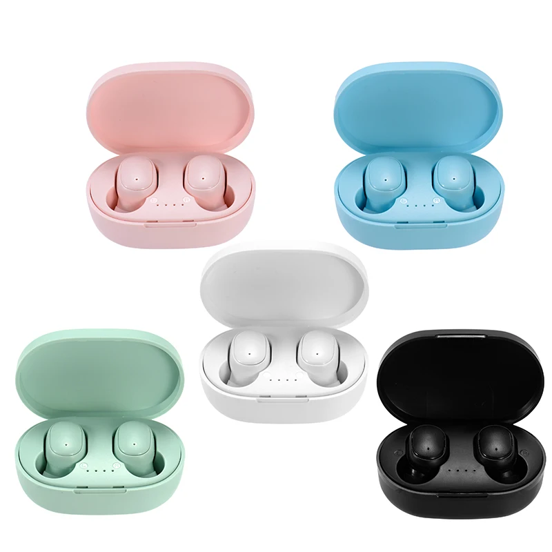 A6S Tws Wireless Bluetooth Headset 5.0 Auricolare Sport Auricolari Auricolare Con Microfono Per Xiaomi Samsung Huawei Iphone Lg Smartphone