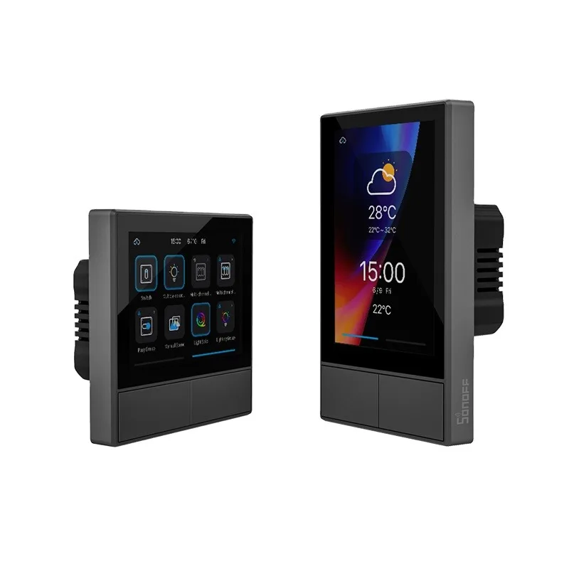 Us Eu Sonoff Nspanel Smart Scene Wall Switch Control Center Supporto Touch Screen Hmi Integrato Alexa Alice Google Assistant