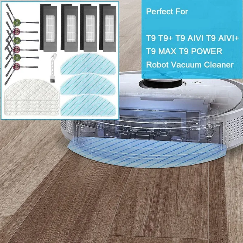 Kit Di Ricambio Per Ecovacs Deebot T9 T9 + T9 Aivi T9 Aivi + T9 Max T9 Power Robot Aspirapolvere