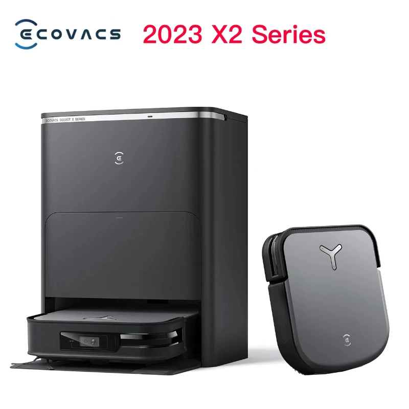 2023 Ecovacs Deebot X2 Omni Vacuum X2 Pro Clenaer Robot 7500Pa Navigazione Laser Semi-Solida Lavaggio Ad Acqua Calda Mop Cleaner Machine