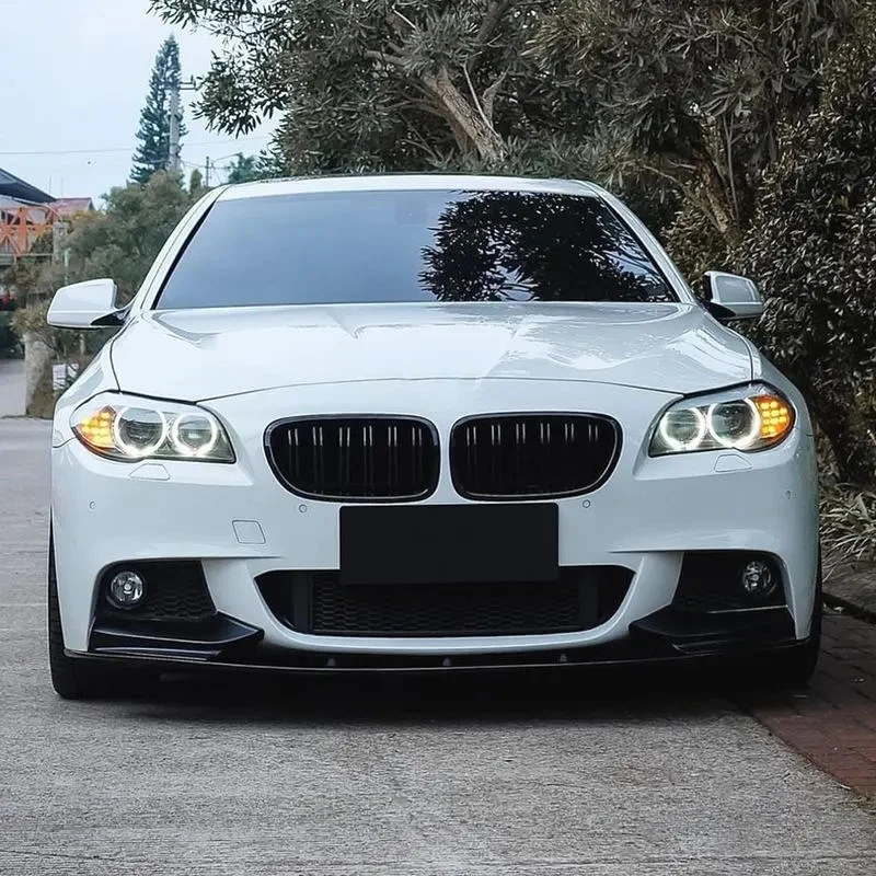 Striscia Di Collisione Spoiler Paraurti Anteriore Per Bmw Serie 5 F10 F11 M Sport 2011-2017