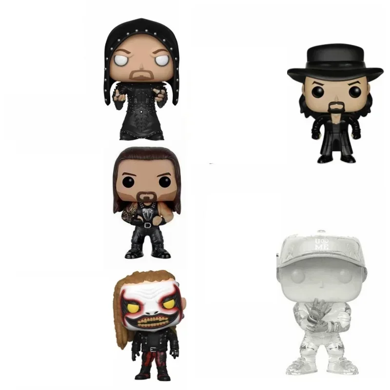 Funko Pop Wwe Underbeer 08 #69 # "The Fiend" Baby Lavello 77 # John Cena 59 Aj Lee 12 Roman 23 Action Figures Giocattolo Modello Da Collezione