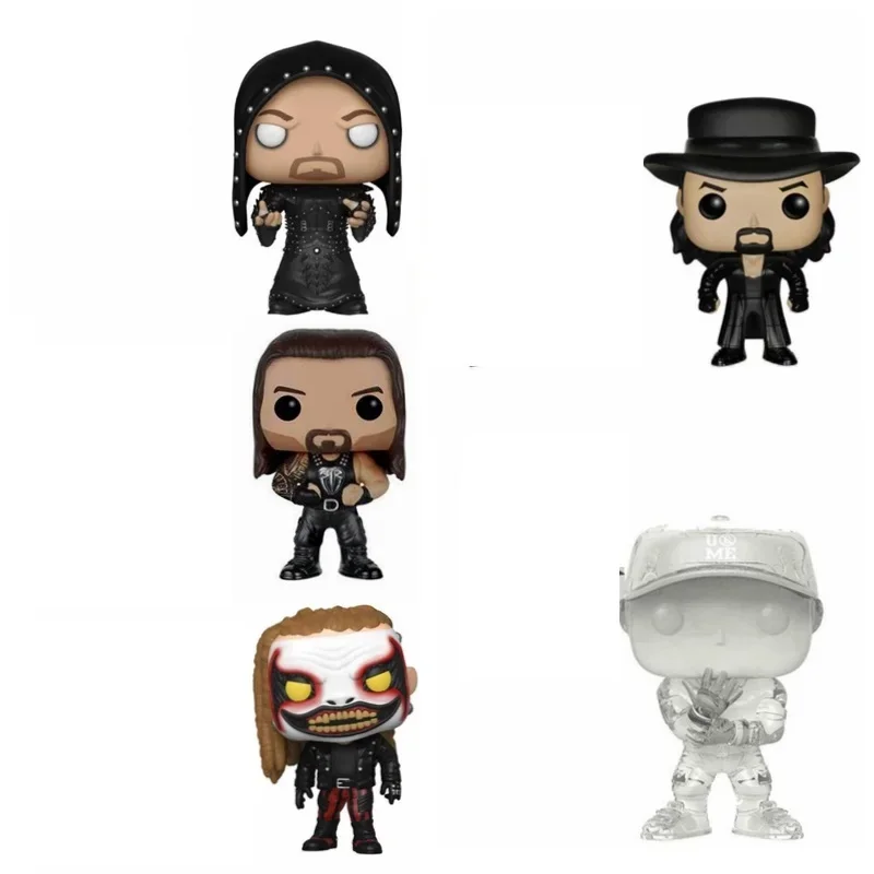 Funko Pop Wwe Underbeer 08 #69 # "The Fiend" Baby Lavello 77 # John Cena 59 Aj Lee 12 Roman 23 Action Figures Giocattolo Modello Da Collezione