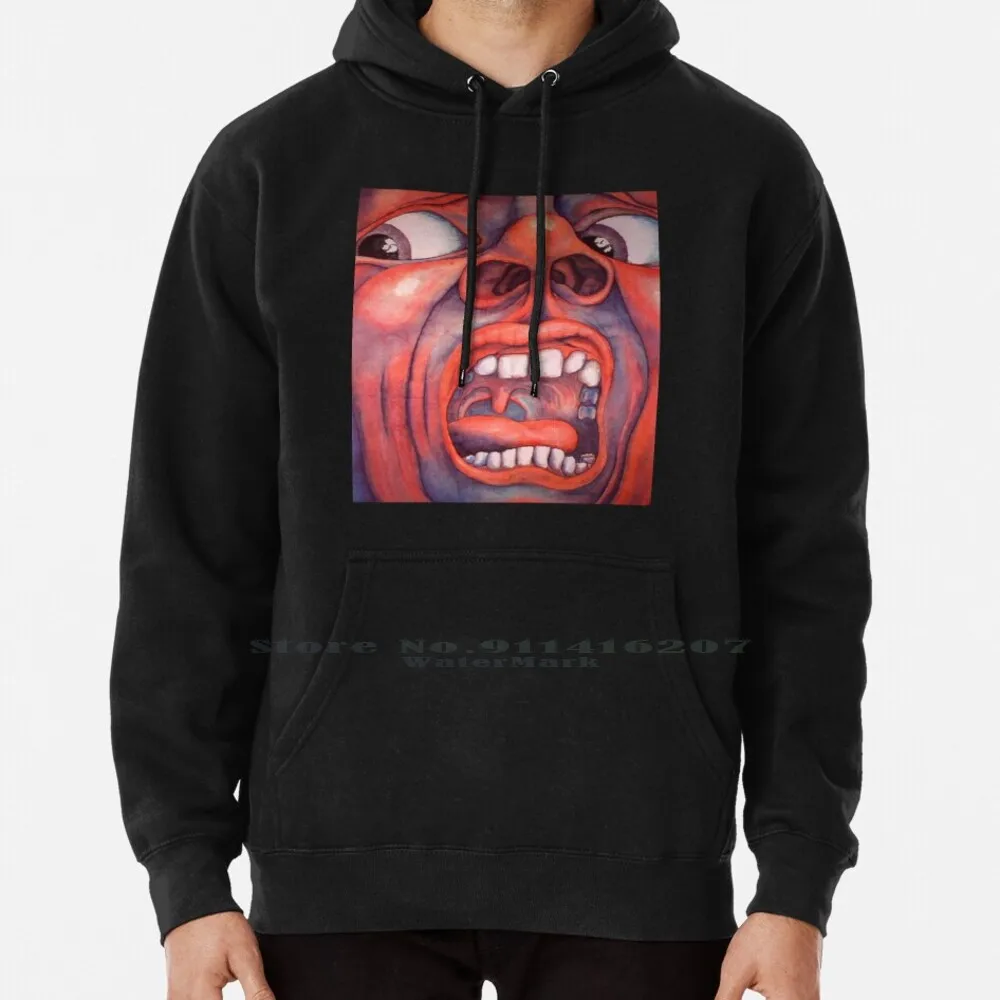 In The Court Of The Crimson King Hoodie Sweater 6Xl Cotton Gentle Giant In The Court Of The Crimson King Band Progressive Music