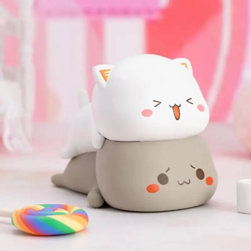 Kawaii Mitao Cat 2 Season Lucky Cat Cheap Cute Cat Blind Box Toys Sorpresa Figura Cartoon Doll Model Home Regali Di Compleanno