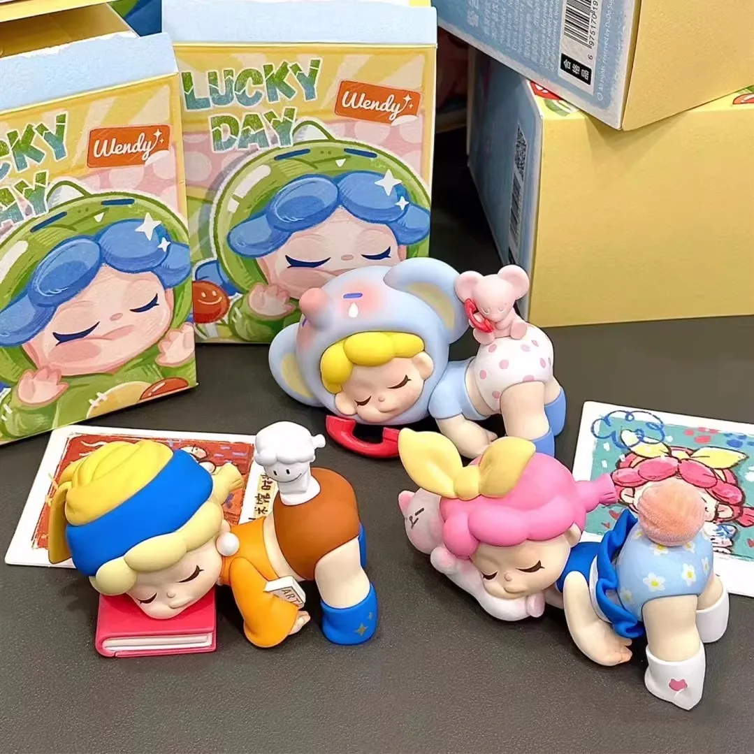 Genuine Wendy Dream Collector Blind Box Today Lucky Series Mystery Box Anime Figure Model Dolls Caja Ciega Gril Regalo Di Compleanno
