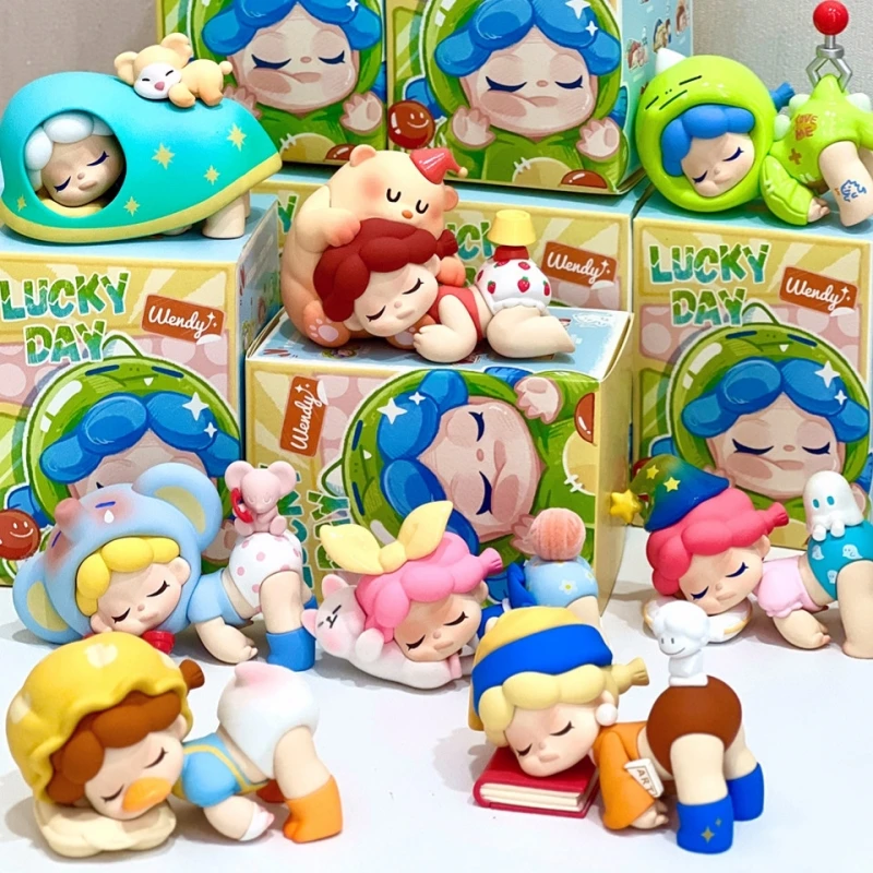Genuine Wendy Dream Collector Today Lucky Series Blind Box Mystery Box Anime Figure Model Dolls Caja Ciega Gril Birthday Surpri