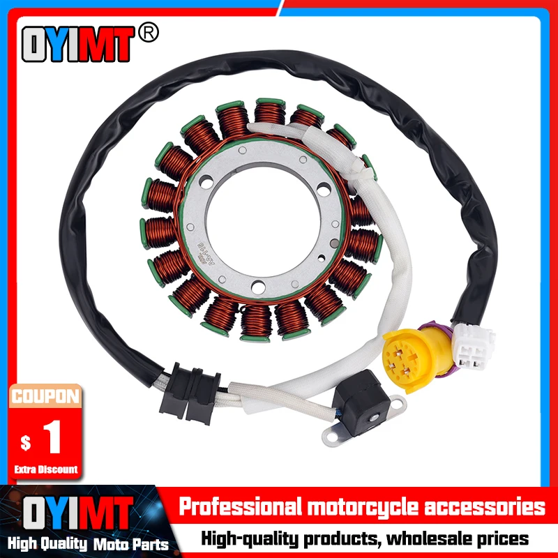 Bobina Statore Generatore Moto Comp Per Hisun 400Cc Hs400 Atv Utv 31102-F12-0000