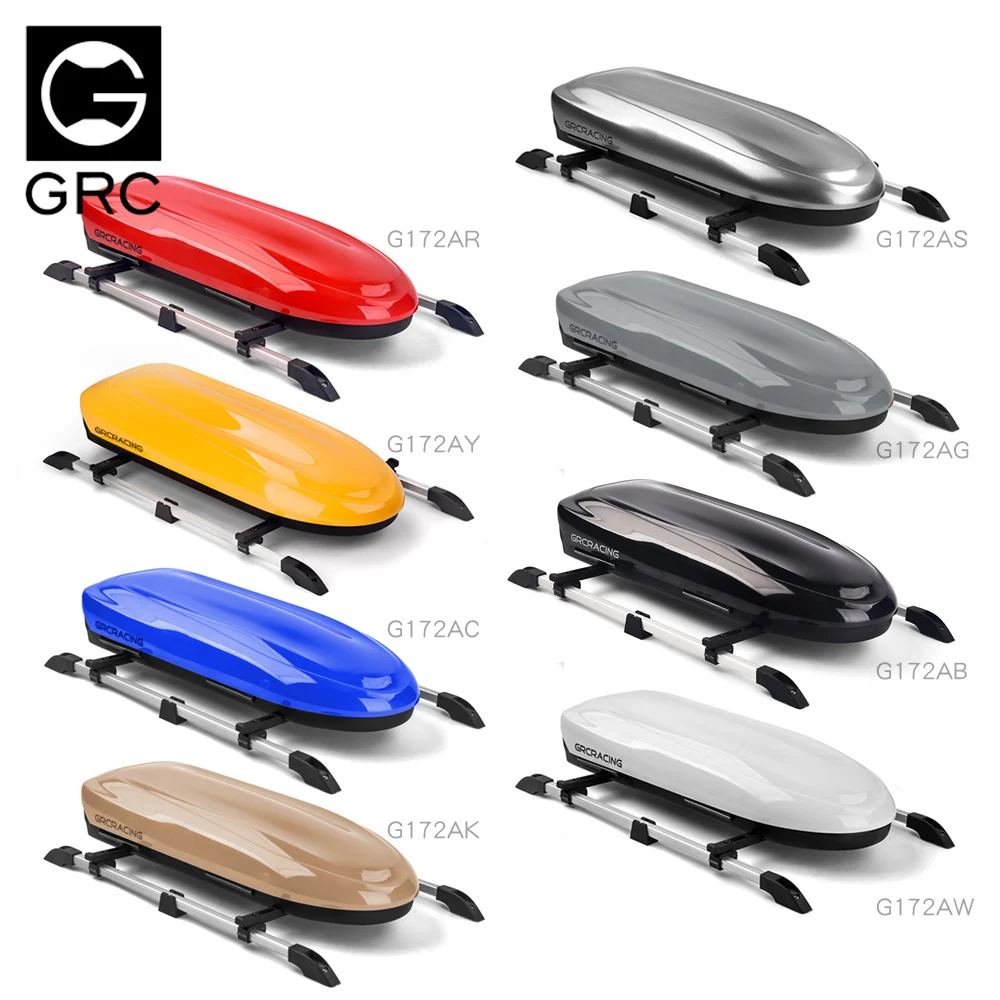 Grc 1/10 Bilancia Sul Tetto Box W/Cremagliera Deposito Roof Rack Holder Bar Con La Guida Di Bar Per Traxxas Trx4 Trx6 Benz Bronco Assiale Scx10 90046