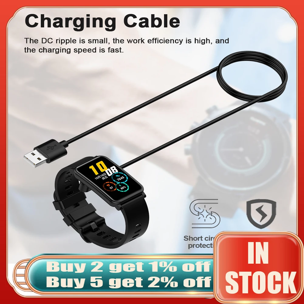 Cavo Di Ricarica Usb Smartwatch Per Huawei Watch Fit/Huawei Band 6/Huawei Band 6 Pro/Honor Band 6/Honor Watch Es Accessori Per Caricabatterie