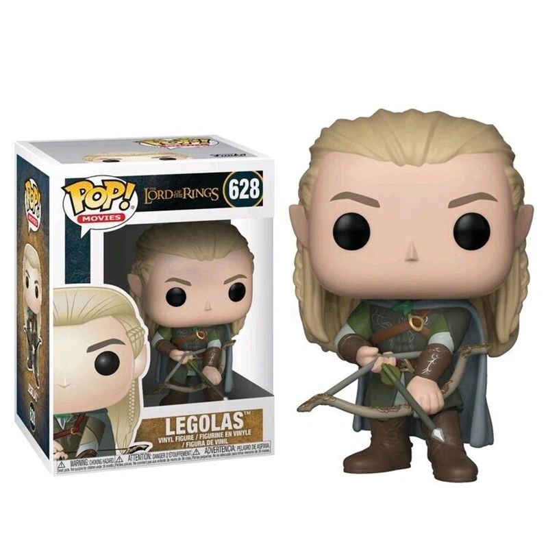 Funko Pop Legolas 628 # Vinyl Action Figure Toy 10Cm Pvc Collection Dolls Regali Di Natale Giocattoli