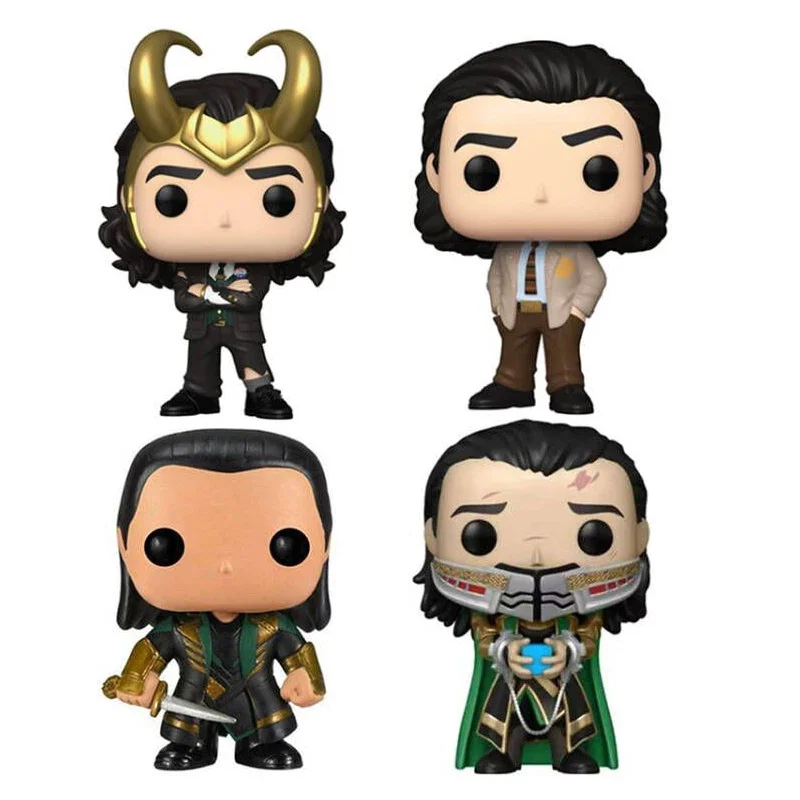 Funko Thor Loki #36 The Avengers Loki #747 President Loki #898 #895 Action Figure Toys Collection Bambole Regalo Per Bambini