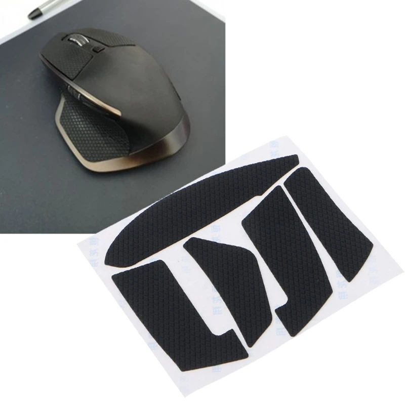 For Logitech Mx Master 2S Mouse Anti-Slip Tape Elastics Refined Side Grips Black 95Af