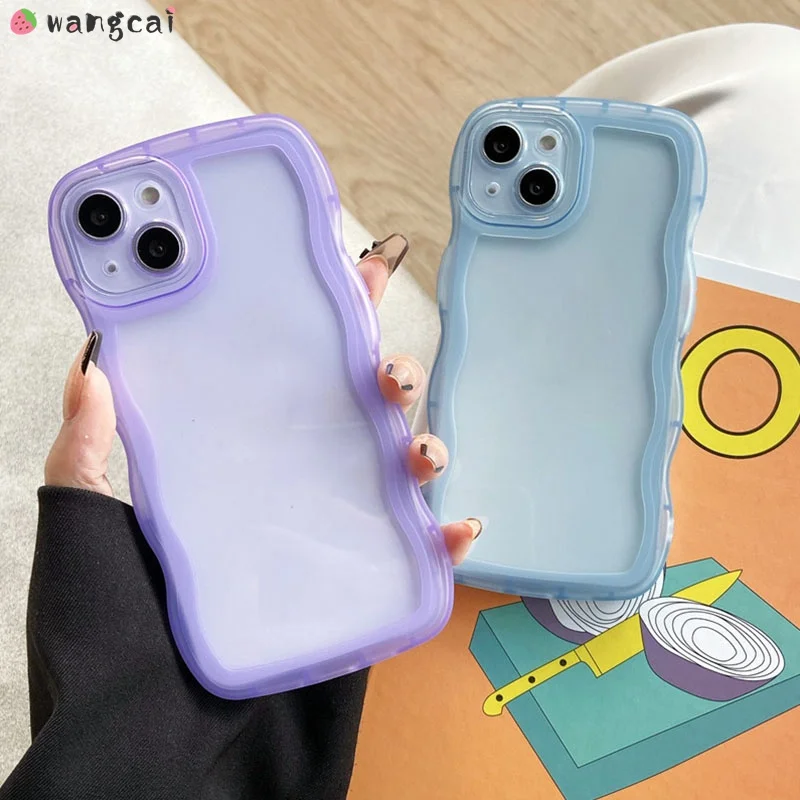 Per Samsung Galaxy S22 S21 S20 Fe S22 + S21 + S20 + Plus Custodia Per Telefono Ultra Wave Creative Candy Colors Custodia Colorata In Tinta Unita