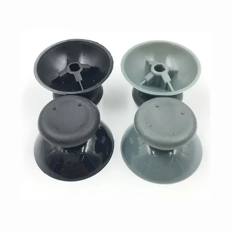 100 Pz 3D Analog Cap Cover Thumb Sticks Joystick Thumbstick Fungo Cap Cover Per Microsoft Xbox 360 Controller Nero Grigio