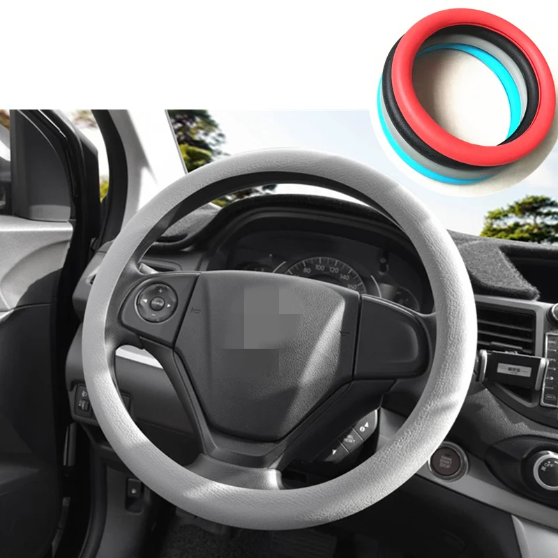 Car Styling Calda Del Silicone Copertura Del Volante Dell'Automobile Per Alfa Romeo 147 156 159 Alfetta Berlina Brera Mito Giulia Milano